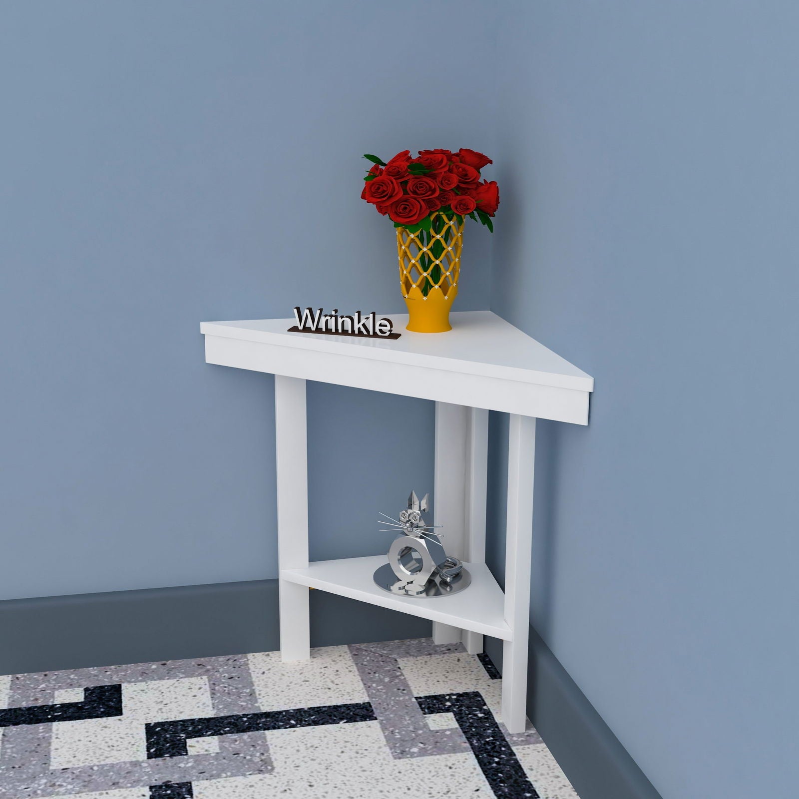 Sheesham Wood Table In White Coloured For Every Corner Of Home - Furnishiaa -  -